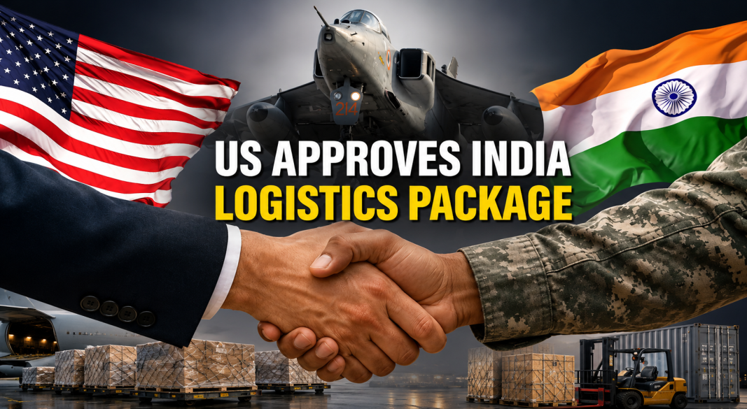 US Clears $428 Million Military Logistics Support Package for India