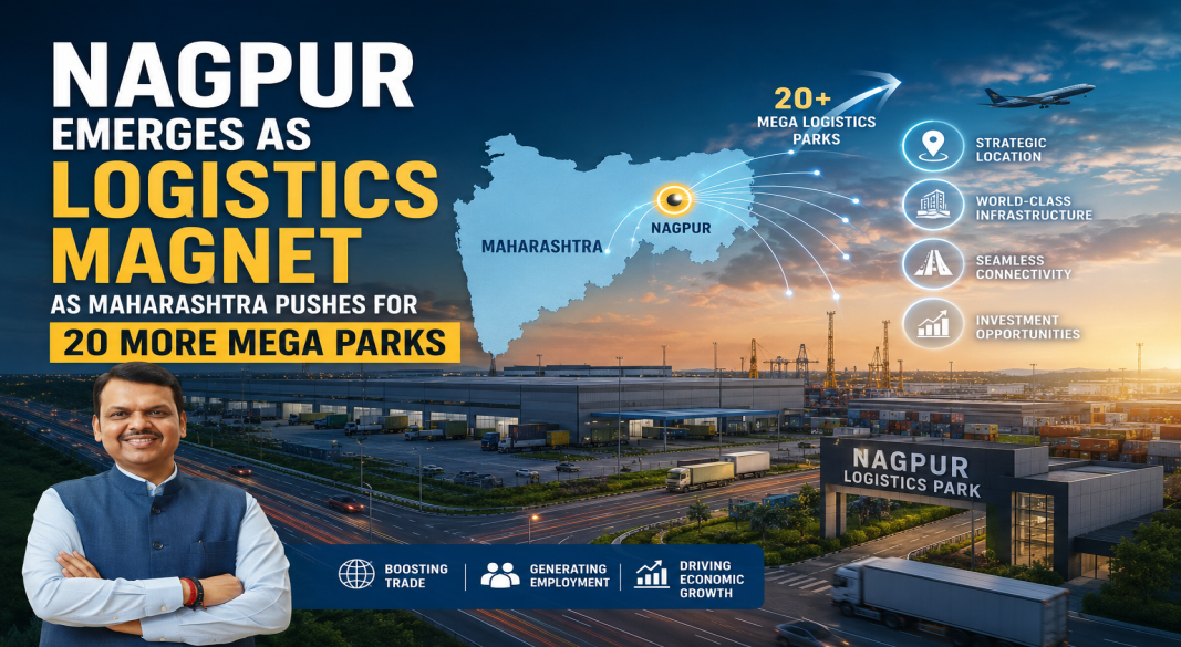 Nagpur Emerges as Logistics Magnet as Maharashtra Pushes for 20 More Mega Parks