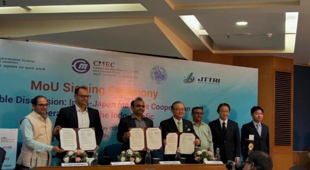 IPA, CMEC and JTTRI Sign MoU to Strengthen India-Japan Maritime Cooperation