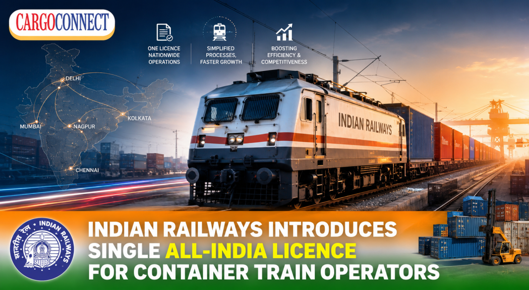 Single Nationwide Licence to Streamline Container Train Operations Across India