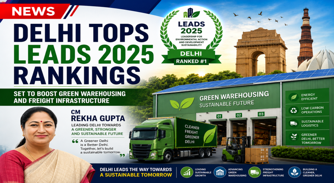 Delhi tops LEADS Logistics Index 2025