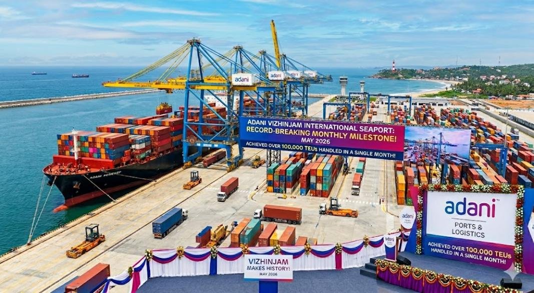 Adani Vizhinjam Achieves Record-Breaking Monthly Milestone in May 2026