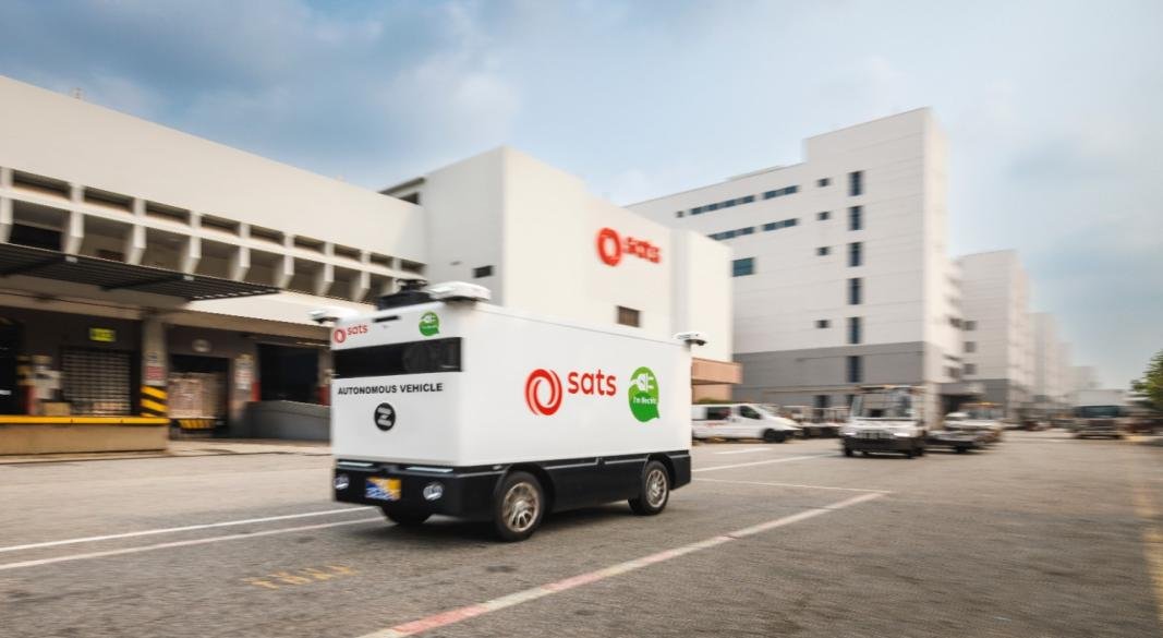 SATS Launches Autonomous Cargo Vehicle Service at Changi Airfreight Centre
