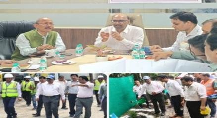 CONCOR CMD Ajit Kumar Panda Reviews Operations at Dronagiri Rail Terminal
